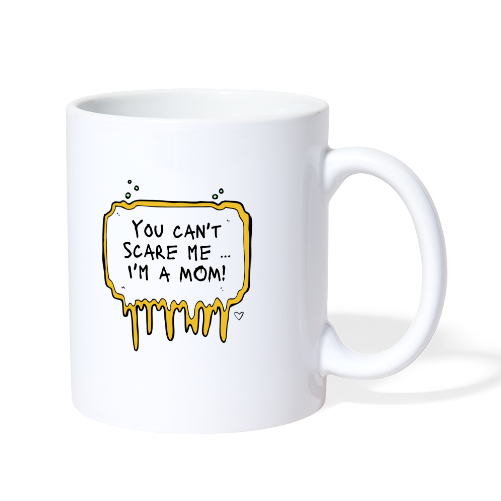 Scary Coffee Mug | Spooky Coffee Cup | Halloween Mug - white