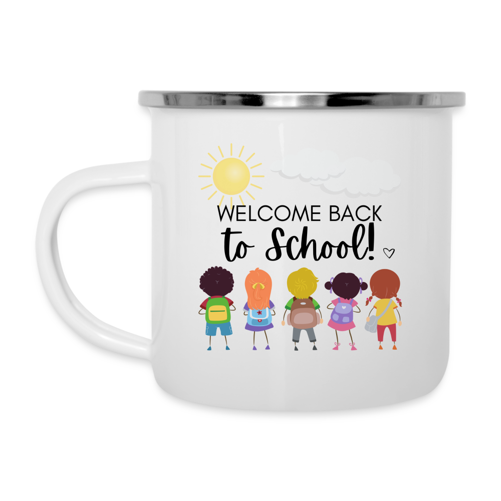 Hello First day of School Mug, Teacher / Kids First day of school Mug, Teacher Mug, Back to School Mug, - white