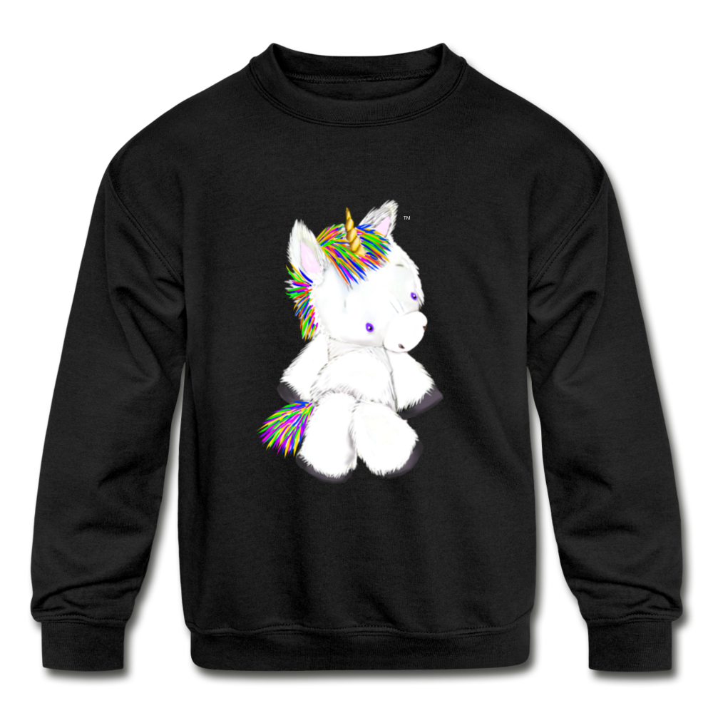 Kids' Crewneck Sweatshirt - black