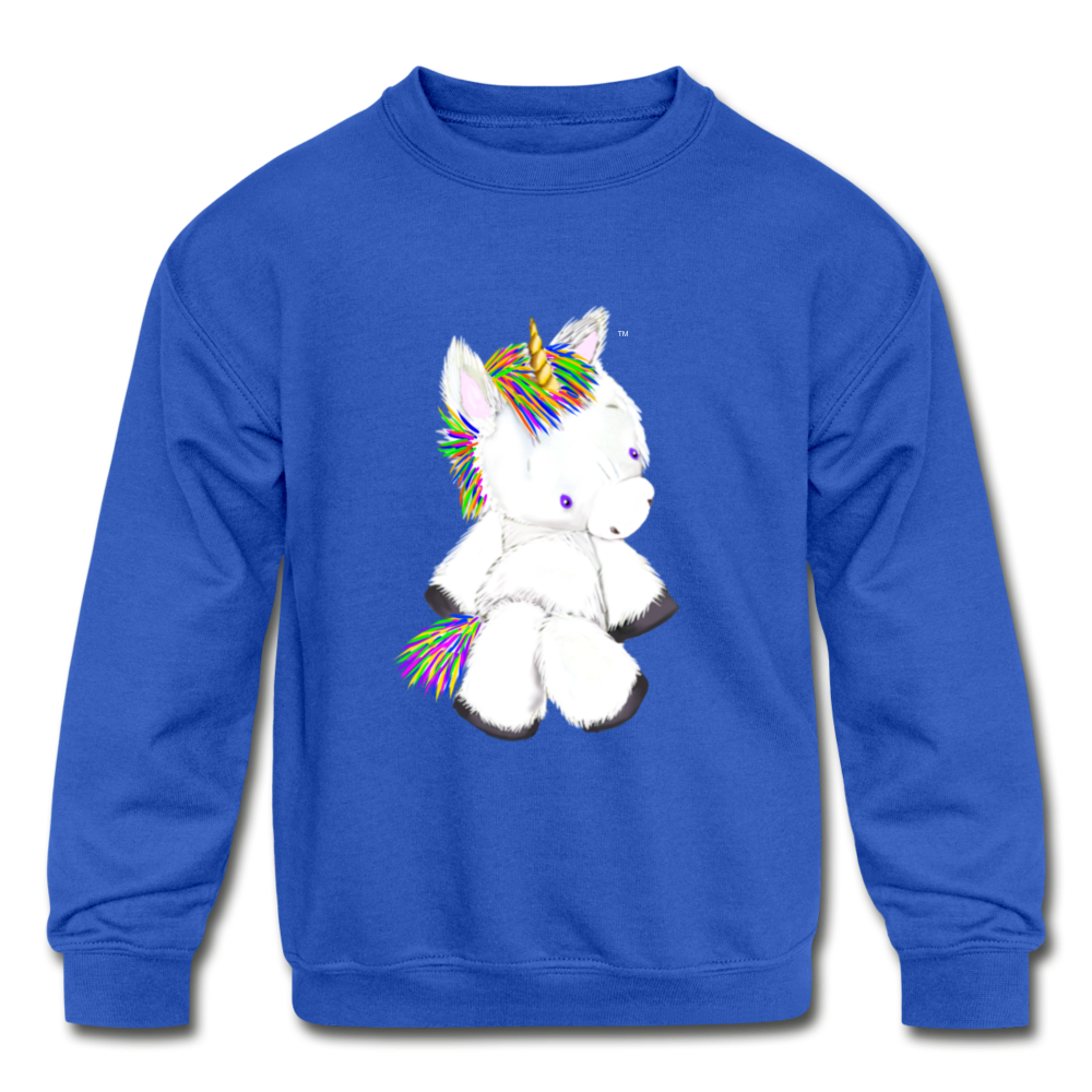 Kids' Crewneck Sweatshirt - royal blue