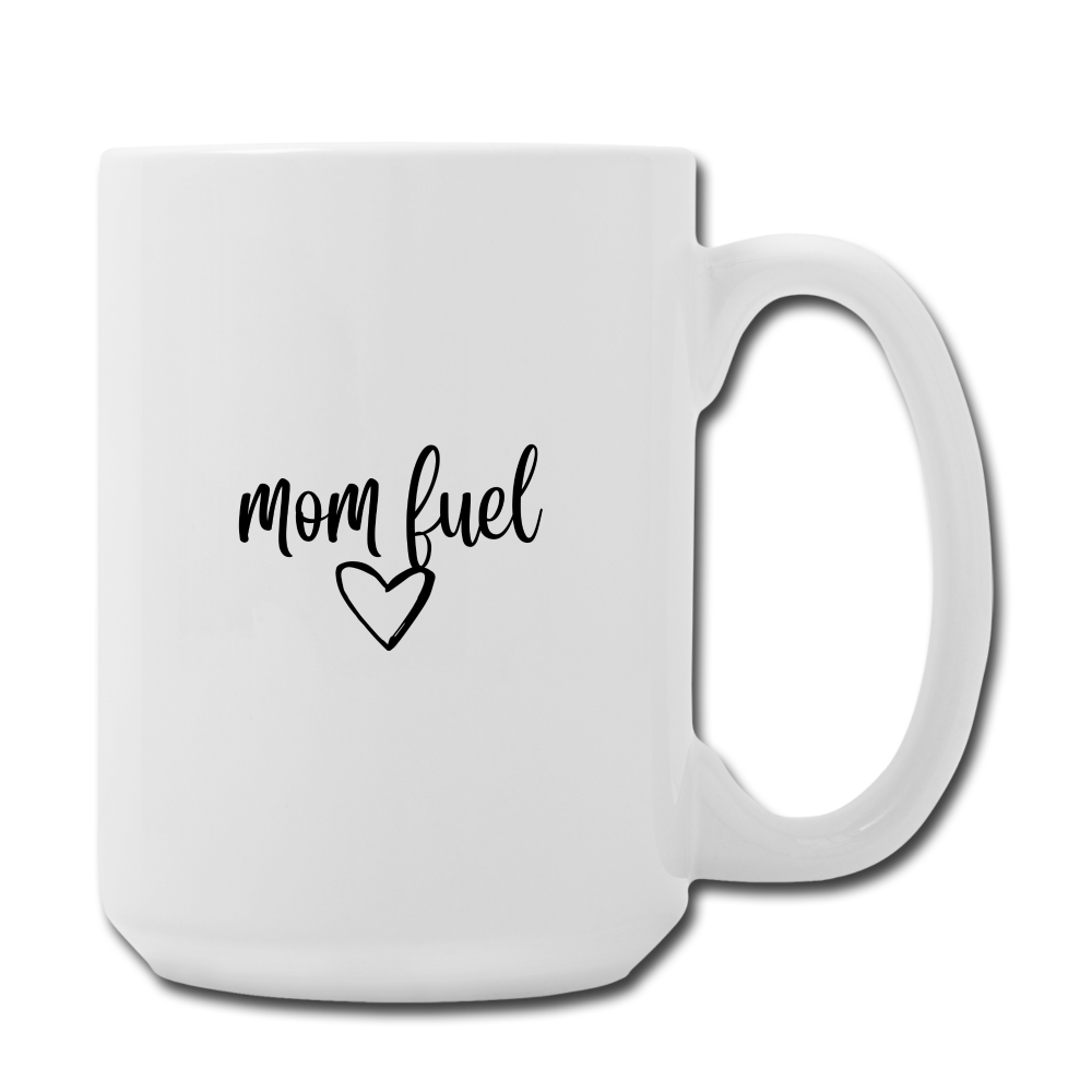 Mom Fuel Mug - white