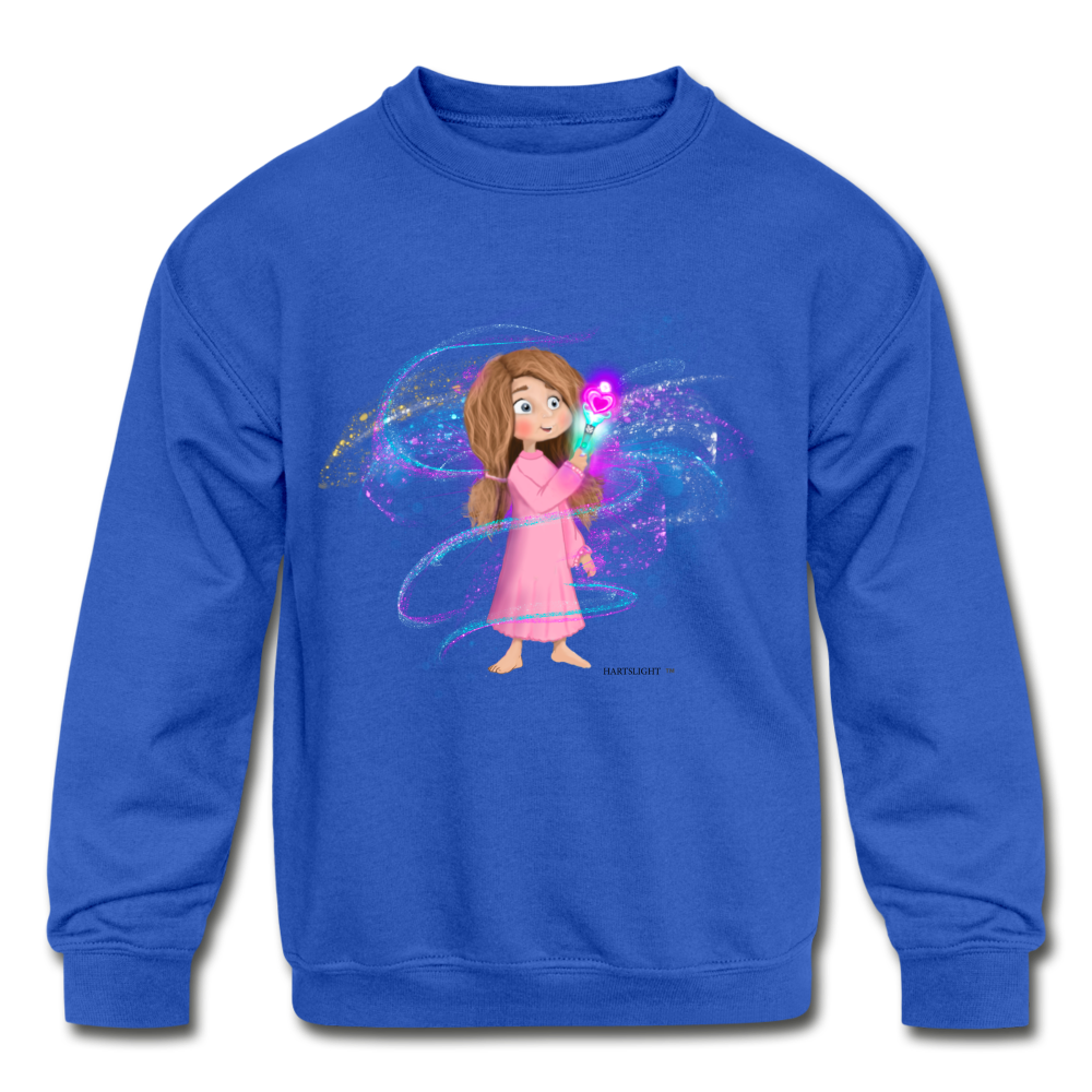Kids' Crewneck Sweatshirt - royal blue