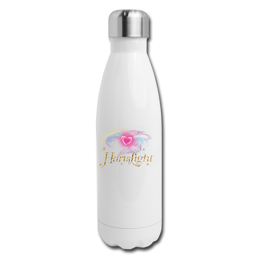 HartsLight Insulated Stainless Steel Water Bottle - white