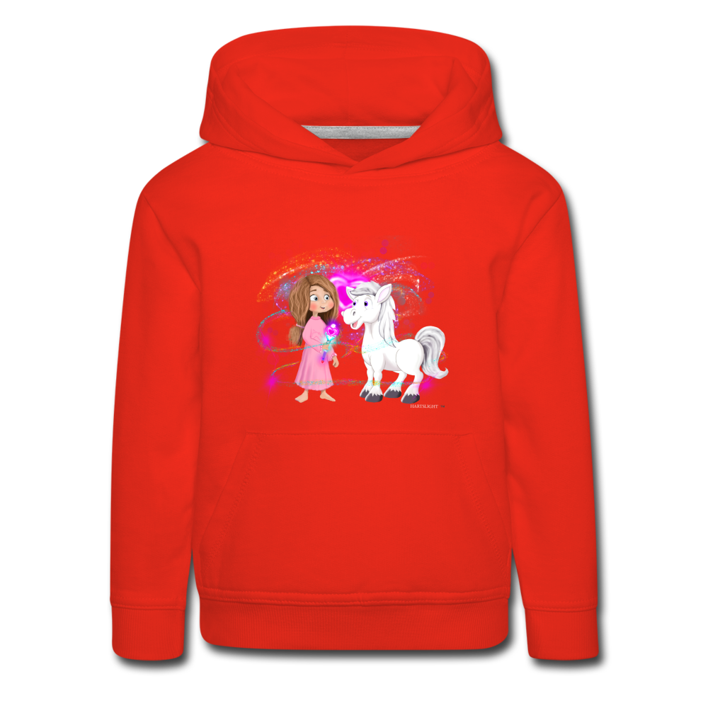 Kids‘ Premium Hoodie - red