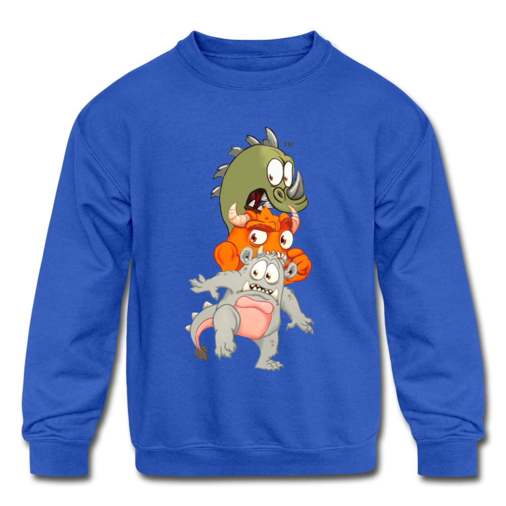 Kids' Crewneck Sweatshirt - royal blue