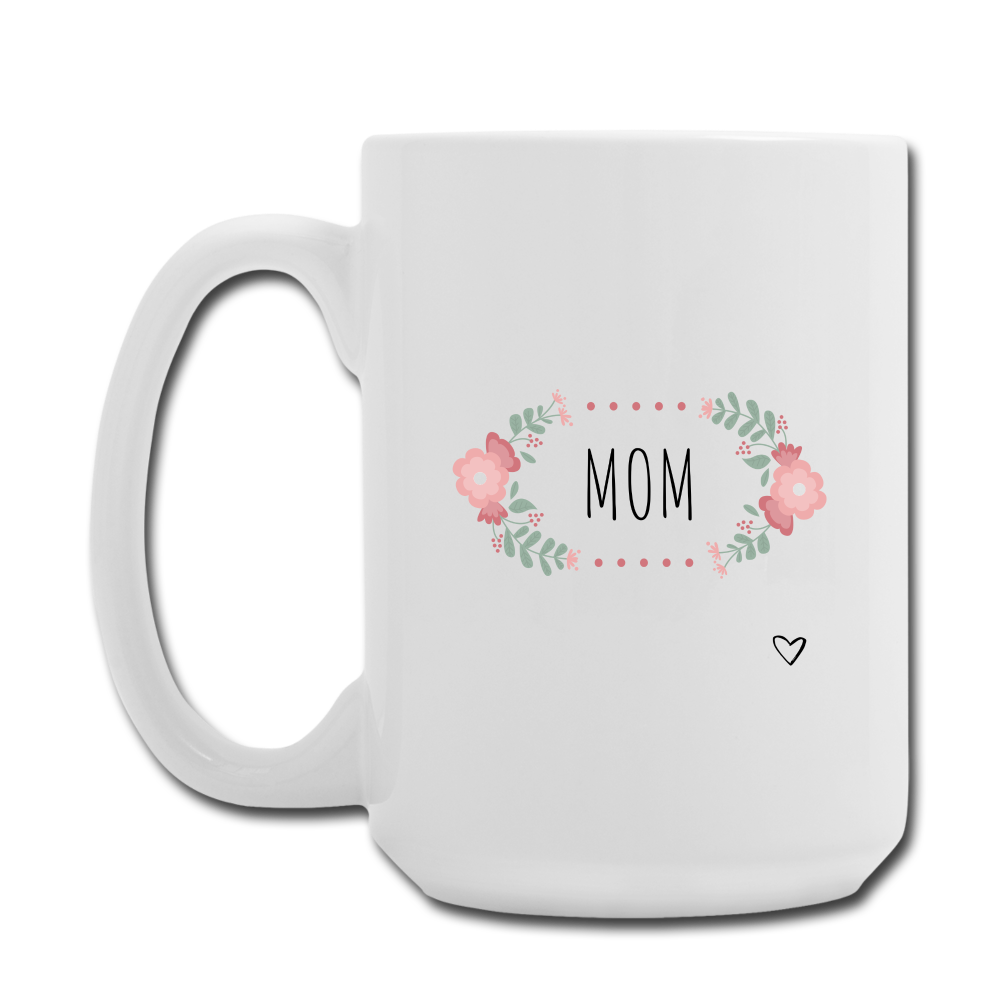Mom Mug - white